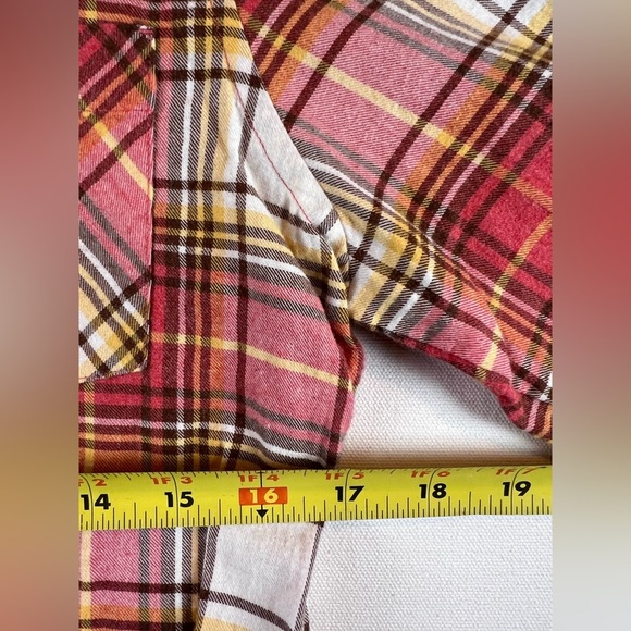 Pendleton womens flannel shirt long sleeve button down size Petite small outdoor - Picture 5 of 9